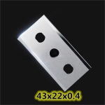 Tungsten Carbide Three Holes Blade