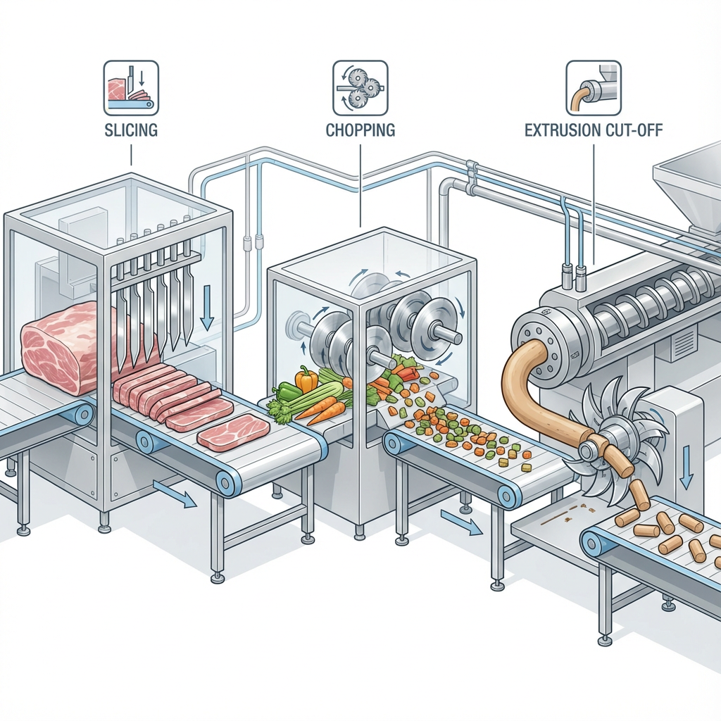 Typical Food Processing Cutting